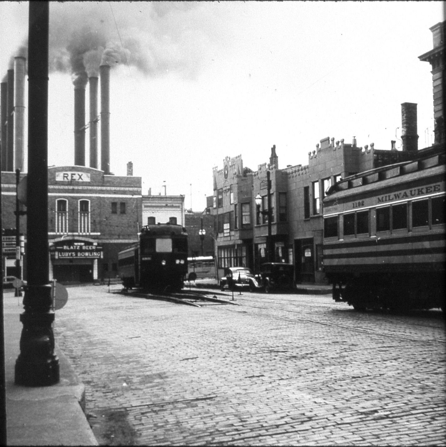 Racine power plant, 1947